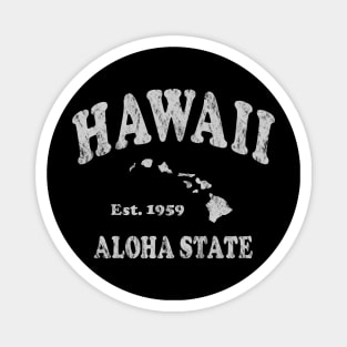 Vintage Hawaii Aloha state Hawaiian island chain Magnet